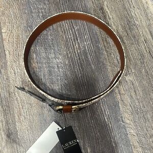 Ralph Lauren 100% cow leather belt